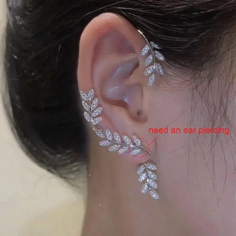 Sparkling Butterfly Ear Cuff