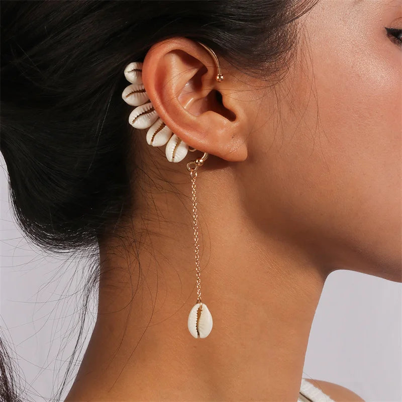 Shell Cascade Ear Wrap