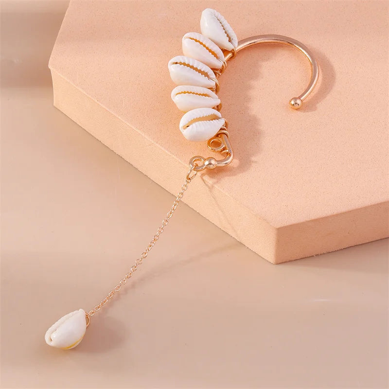 Shell Cascade Ear Wrap