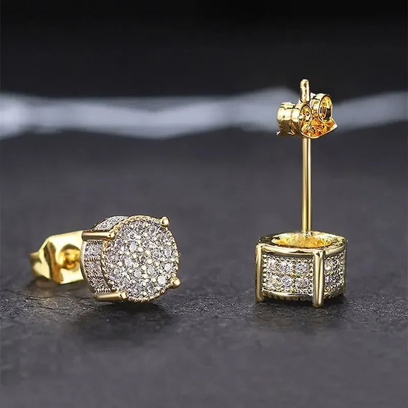 Luxe Pavé Studs