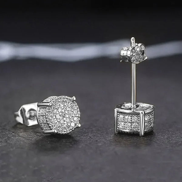 Luxe Pavé Studs