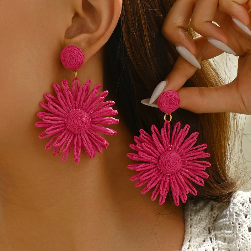 Bold Bloom Statement Earrings