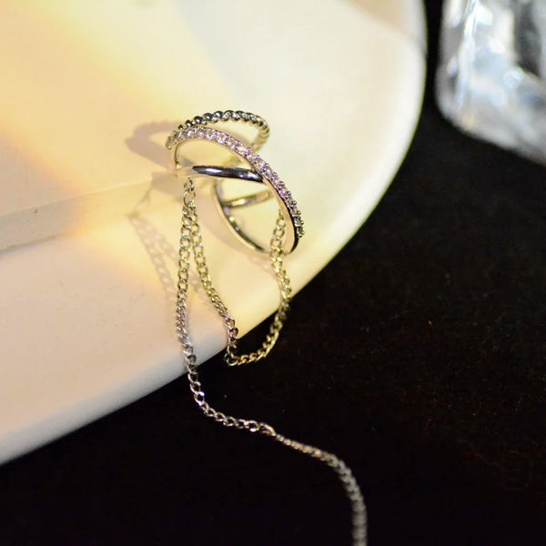 Minimalist Chain Ear Cuff
