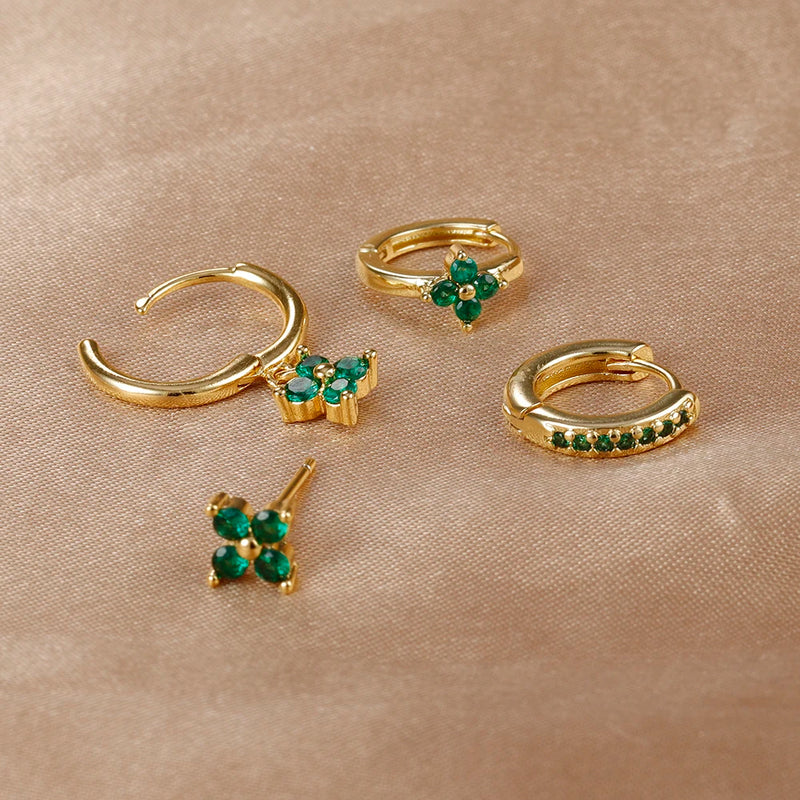 Bloom Charm Earring Set