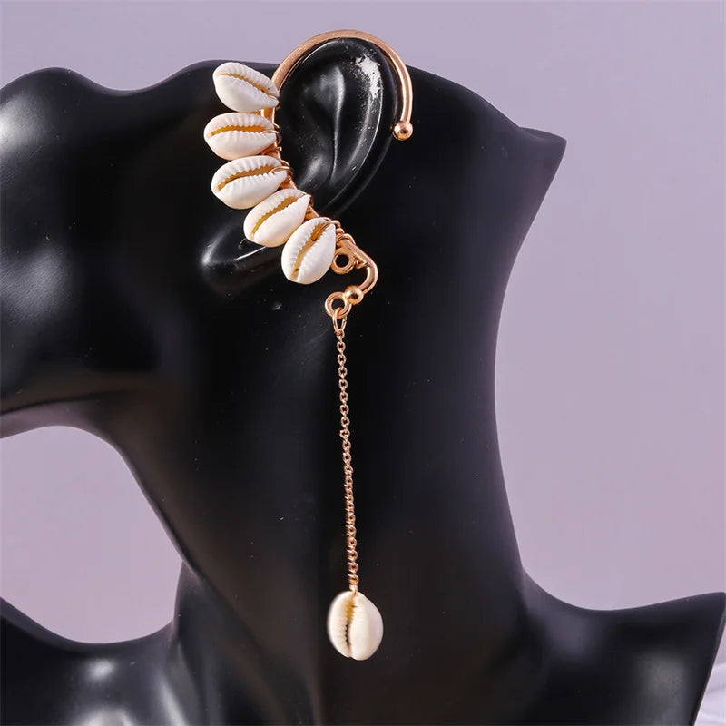 Shell Cascade Ear Wrap
