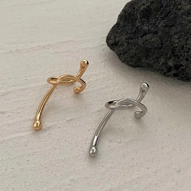 Knotted Loop Ear Cuff