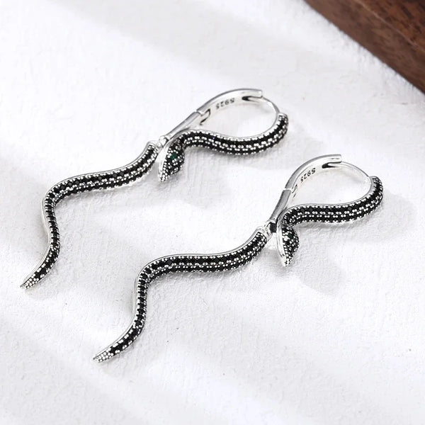Serpent Trail Drop Earrings
