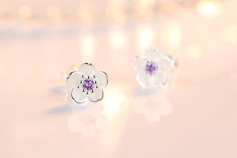 Cherry Blossom Studs