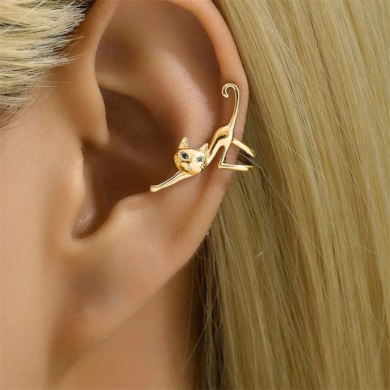 Playful Cat Ear Cuff