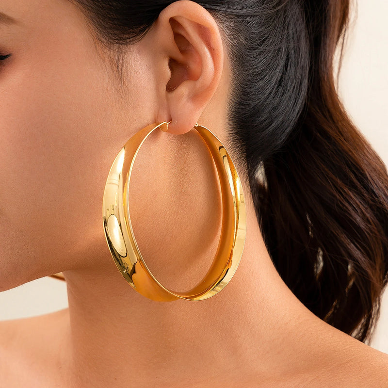 Bold Luxe Oversized Hoops