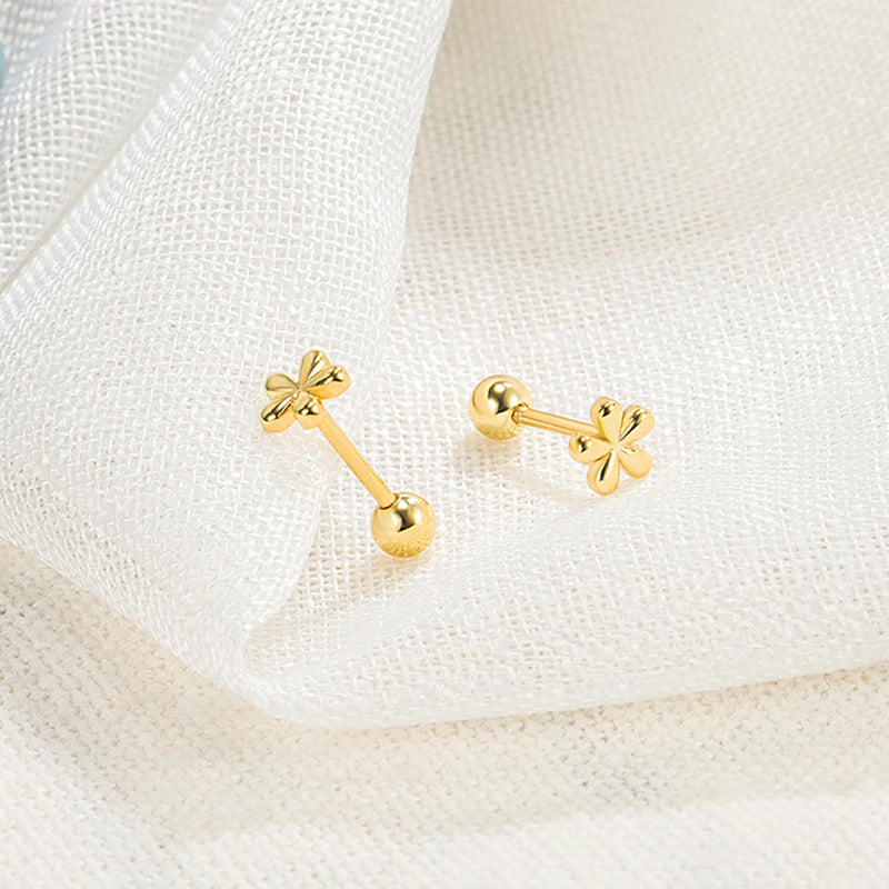 Petite Gold Blossom Studs