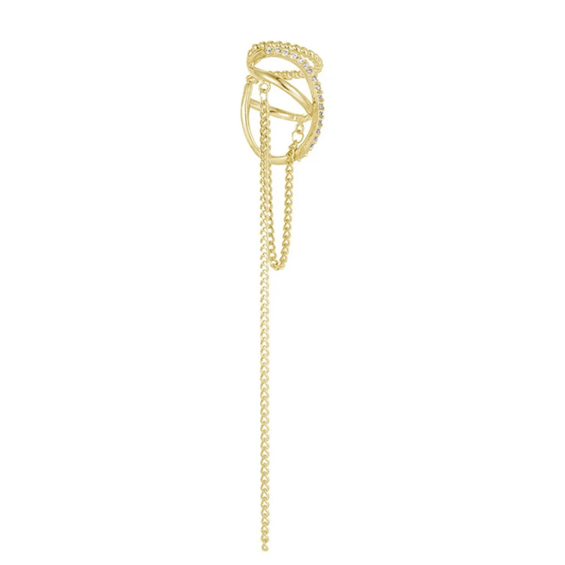 Minimalist Chain Ear Cuff