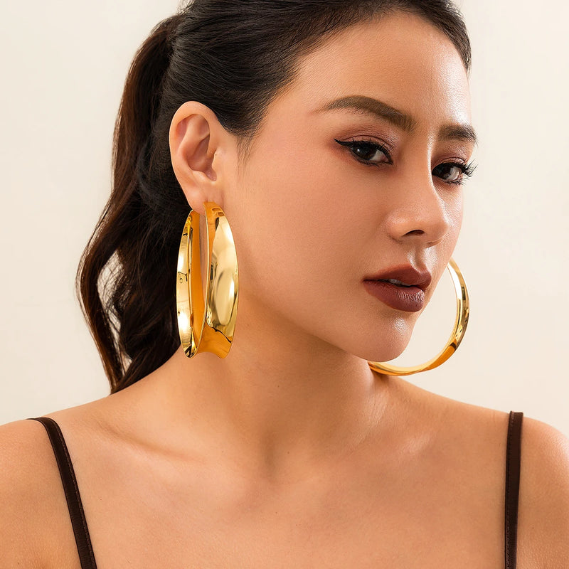 Bold Luxe Oversized Hoops