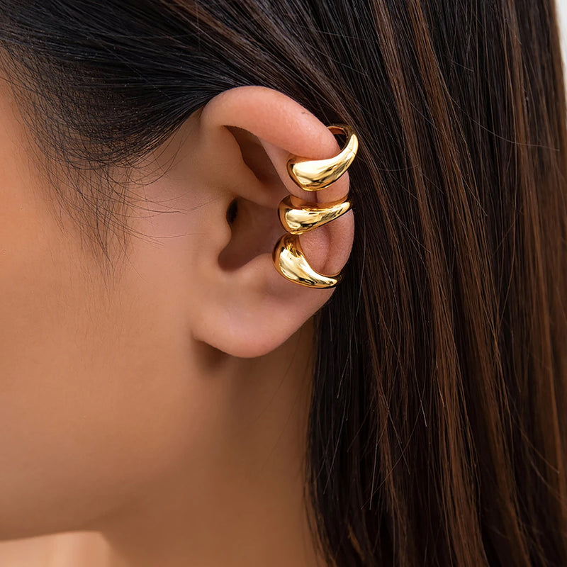 Dome Accent Ear Cuff
