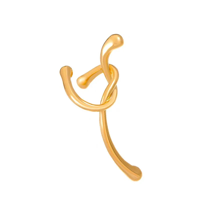 Knotted Loop Ear Cuff