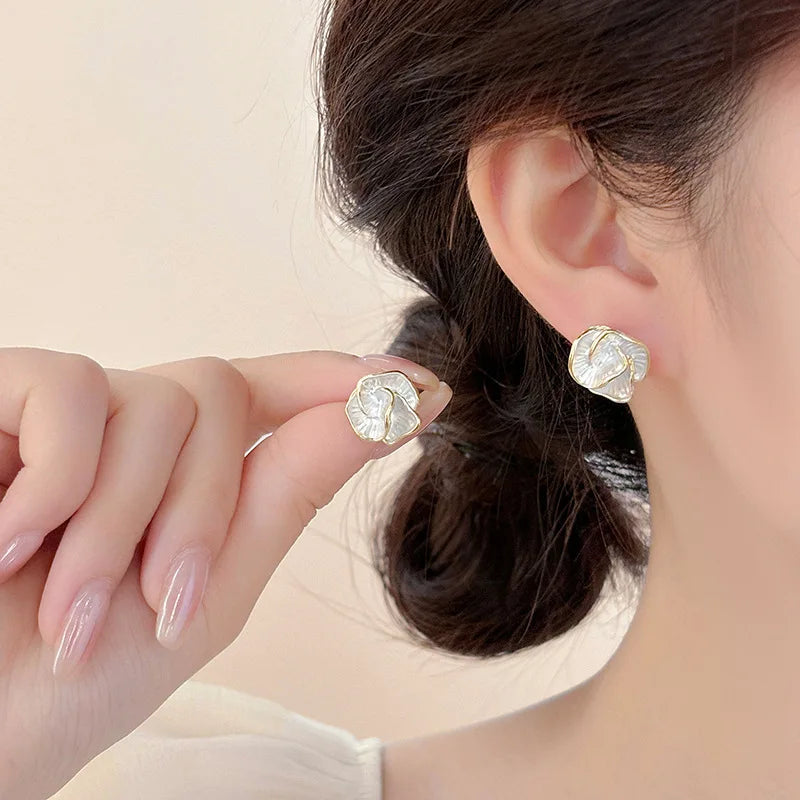 Pearl Whisper Studs