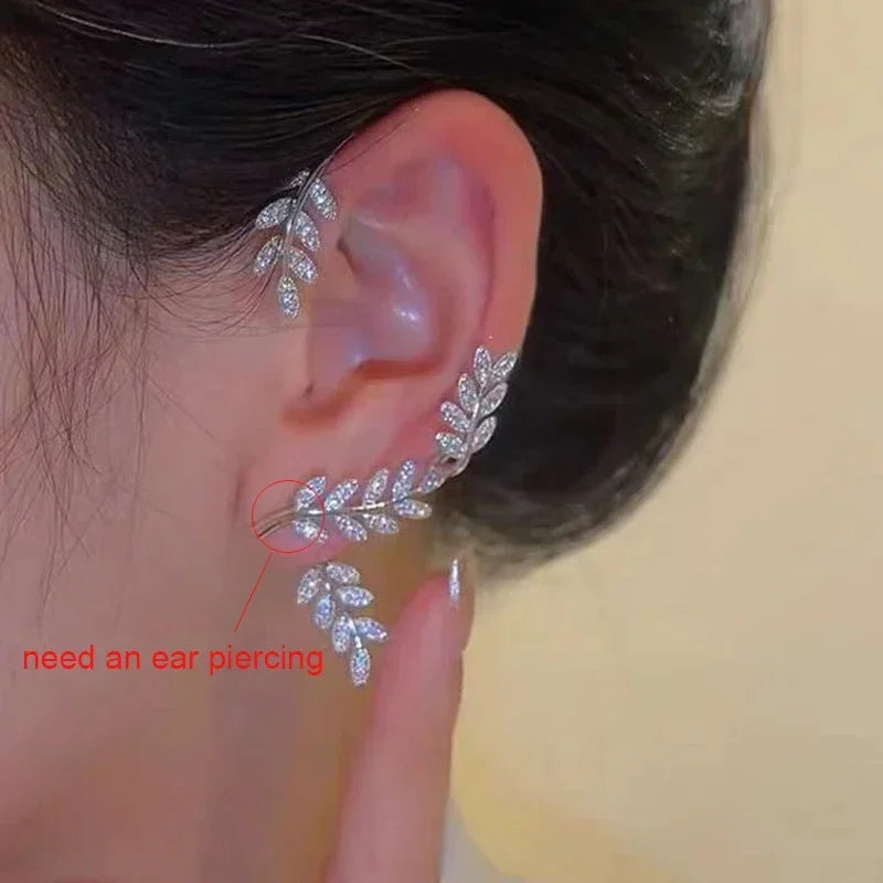 Sparkling Butterfly Ear Cuff