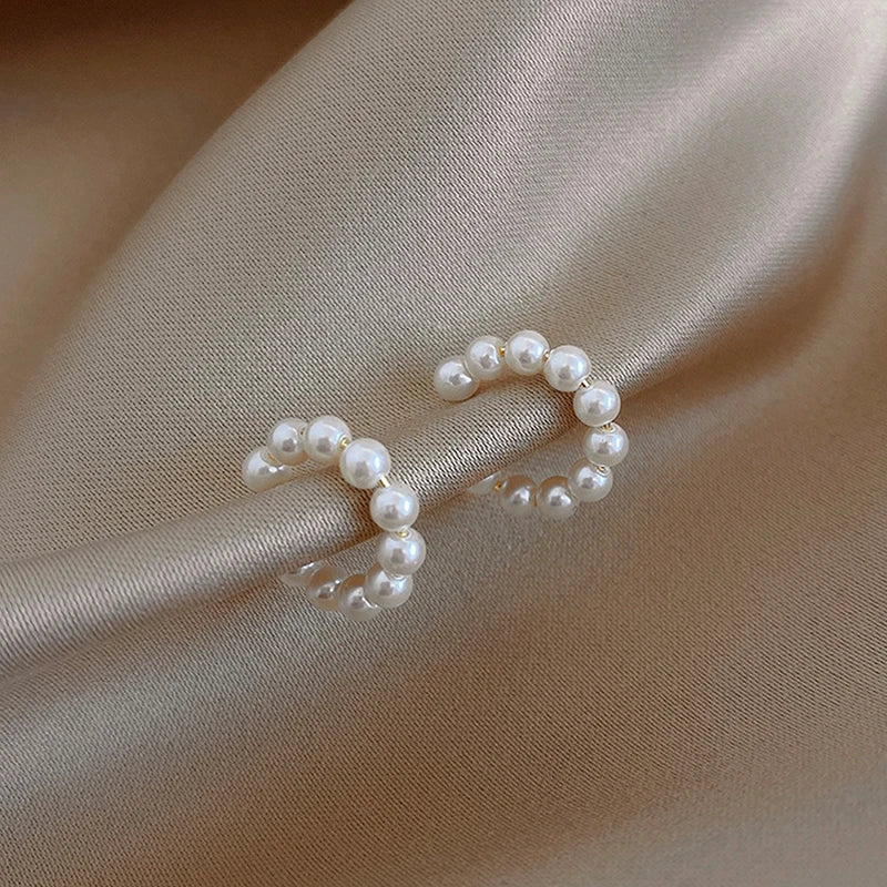 Elegant Pearl Ear Cuffs