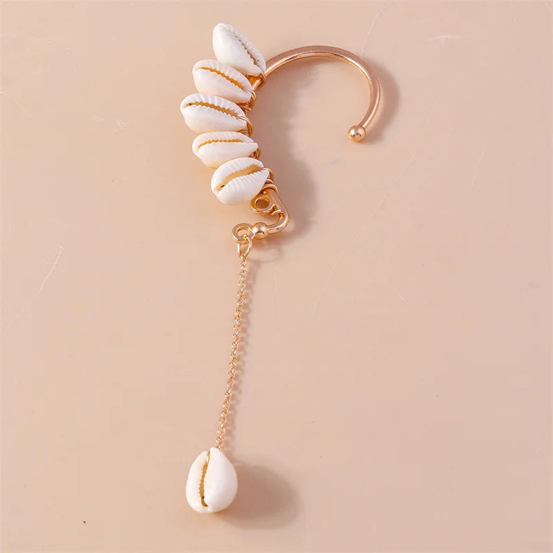Shell Cascade Ear Wrap
