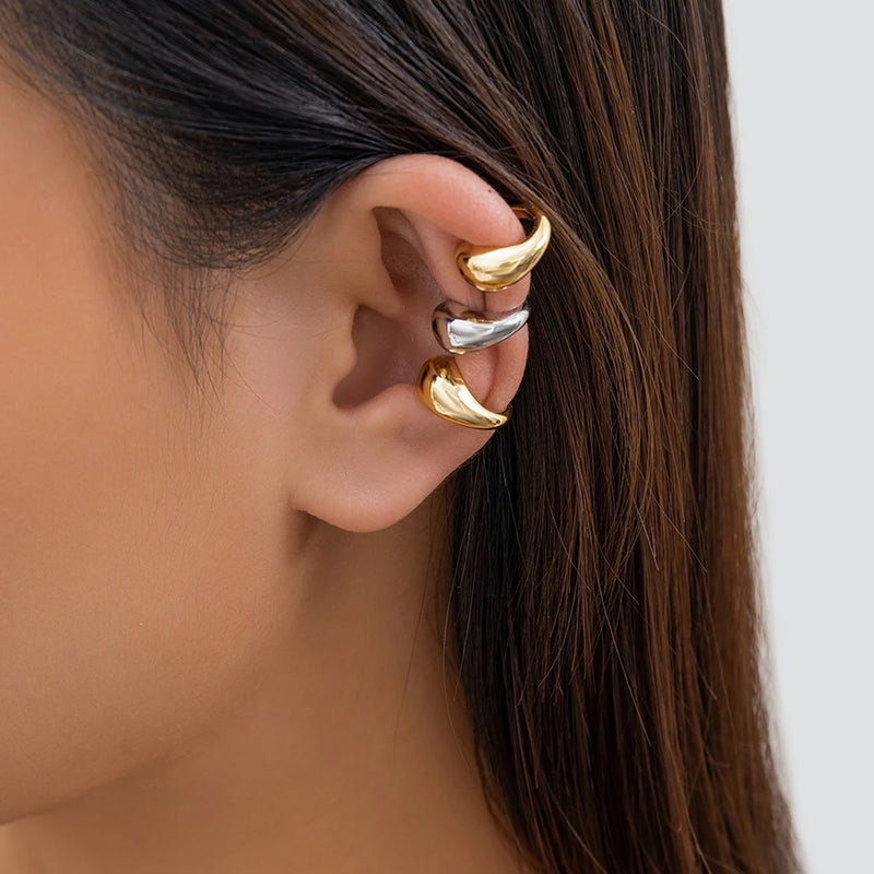 Dome Accent Ear Cuff