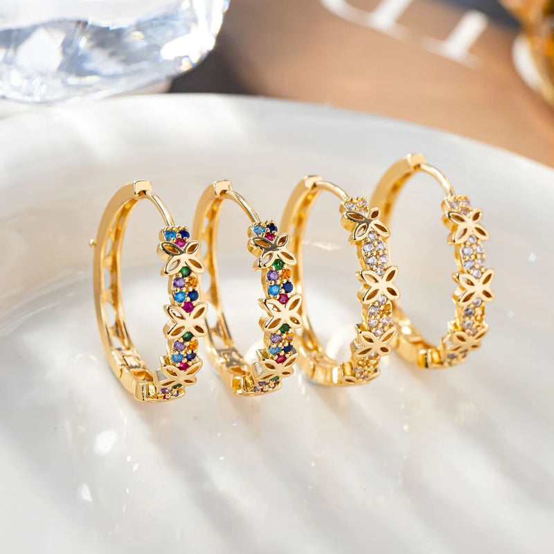 Golden Garden Hoop Set