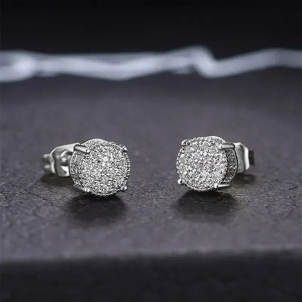Luxe Pavé Studs