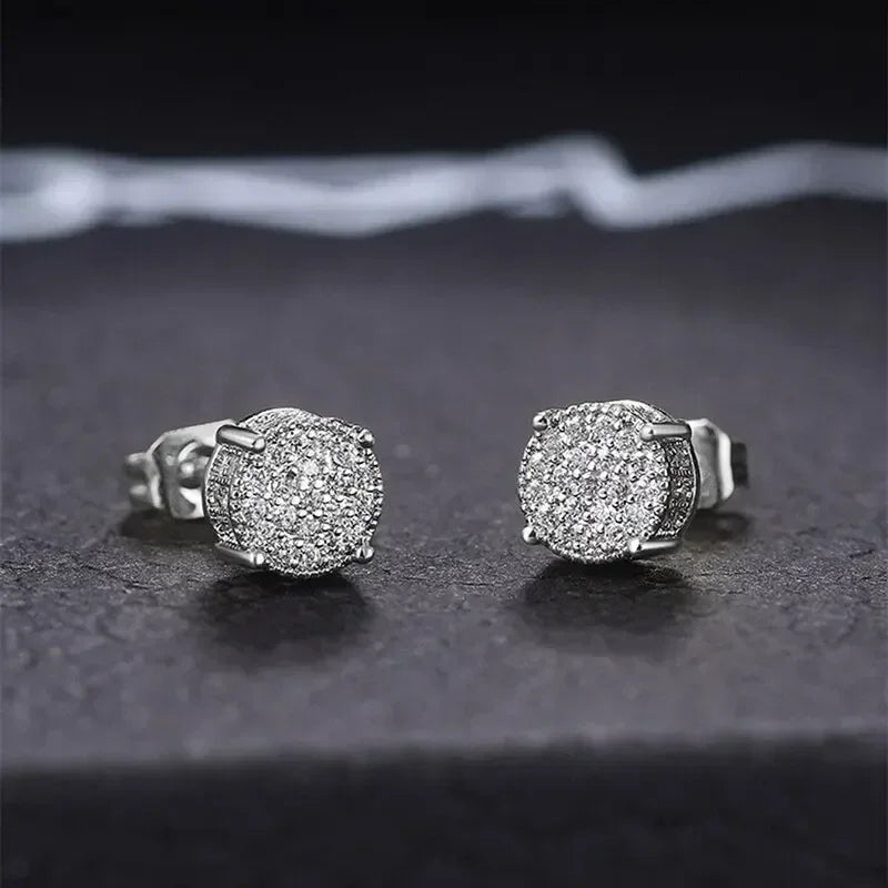 Luxe Pavé Studs