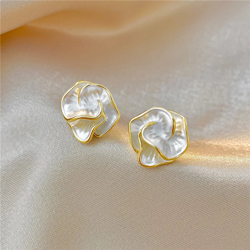 Pearl Whisper Studs