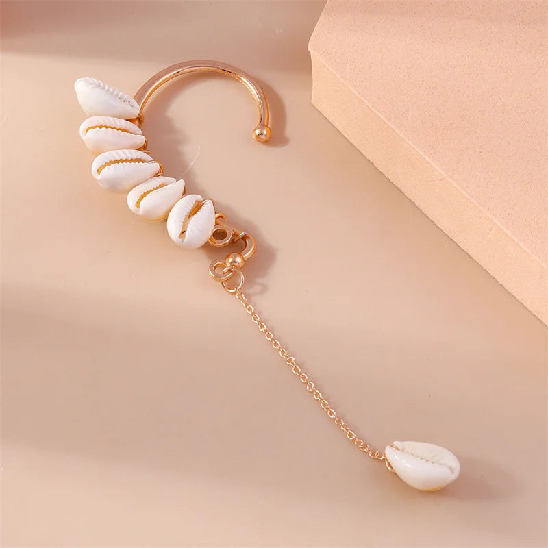 Shell Cascade Ear Wrap