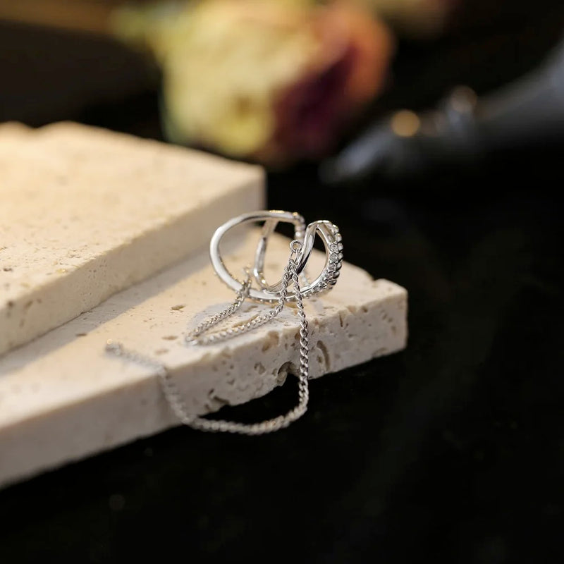 Minimalist Chain Ear Cuff