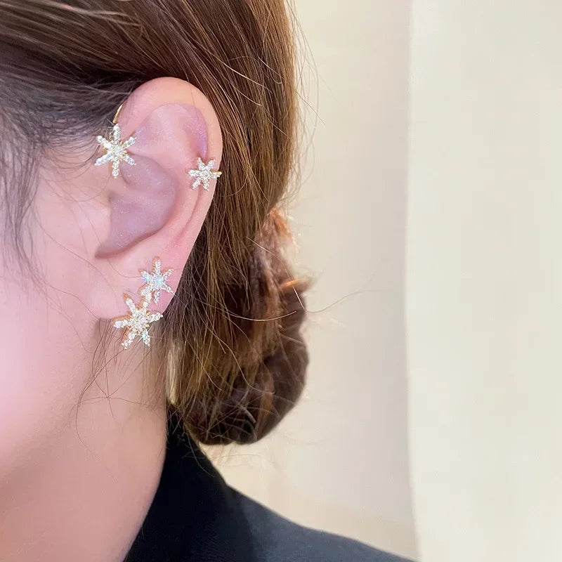 Sparkling Butterfly Ear Cuff