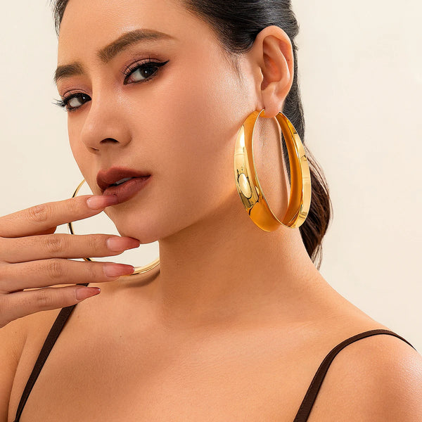 Bold Luxe Oversized Hoops