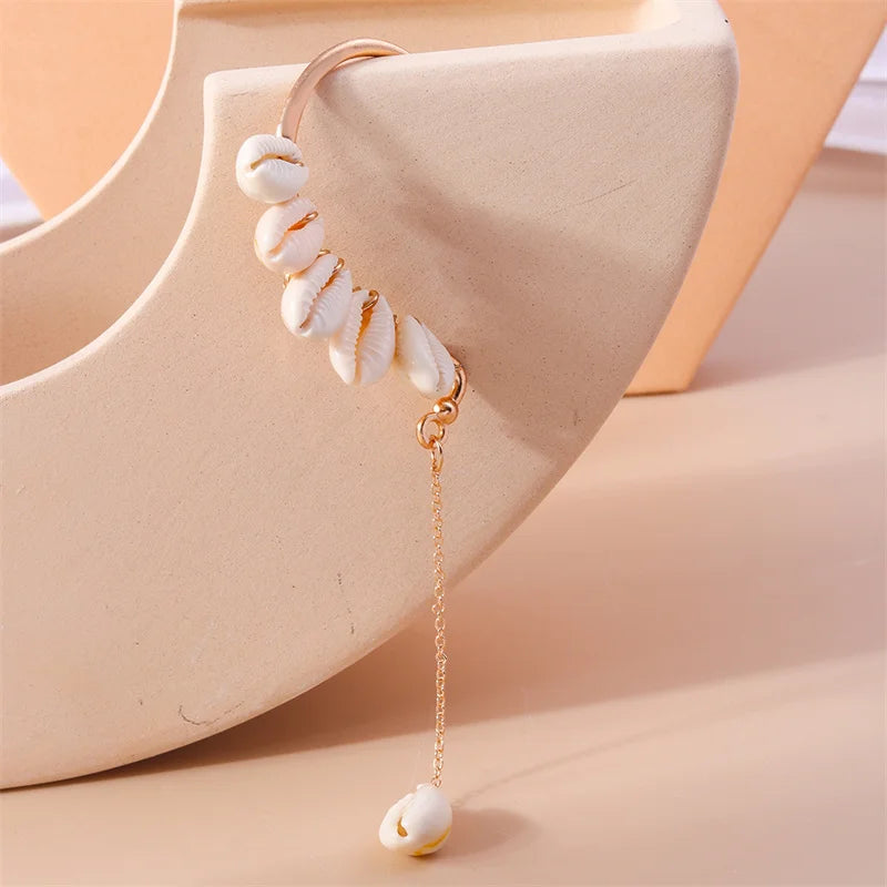 Shell Cascade Ear Wrap