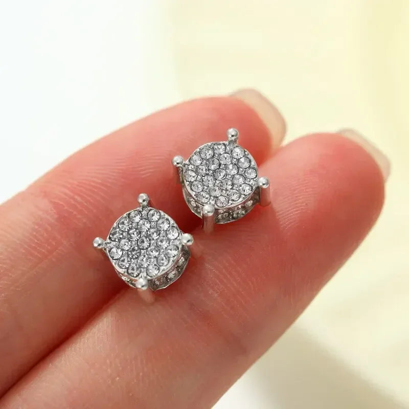 Luxe Pavé Studs