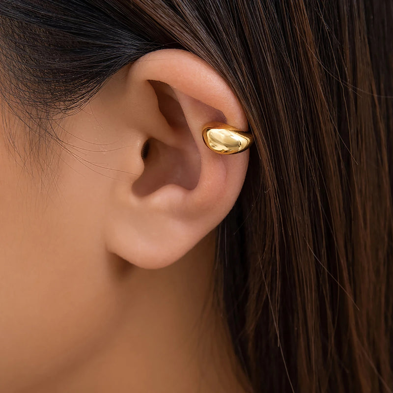 Dome Accent Ear Cuff
